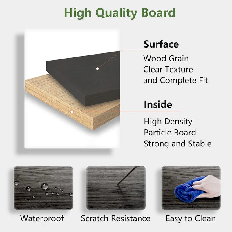 Meuble TV noir 83 pouces avec éclairage RGB et rangement pour téléviseurs jusqu'à 80 pouces.