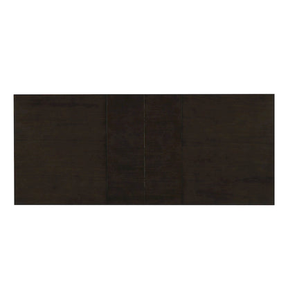 Ensemble de salle à manger de style campagnard 9 pièces avec table extensible et 8 chaises