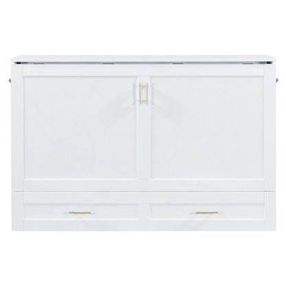 Lit mezzanine en bois avec étagère de rangement et bureau rembourrés