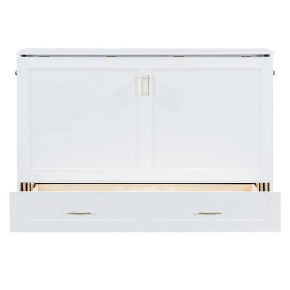 Lit mezzanine en bois avec étagère de rangement et bureau rembourrés