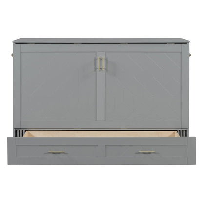 Lit mezzanine en bois avec étagère de rangement et bureau rembourrés