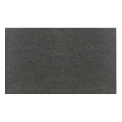 Ensemble de salle à manger style campagnard 6 pièces avec 4 chaises de salle à manger rembourrées et un banc