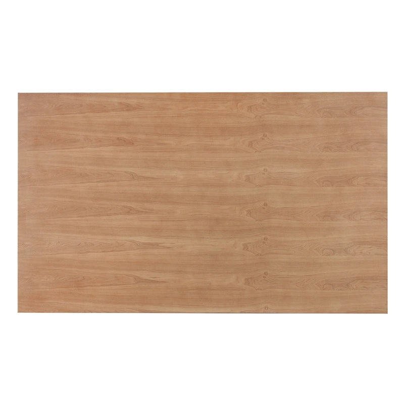 Ensemble de salle à manger style campagnard 6 pièces avec 4 chaises de salle à manger rembourrées et un banc