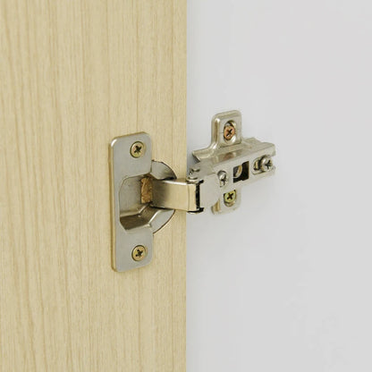 Armoire-bureau en bois à 3 portes avec étagères et 3 tiroirs, idéale pour la chambre à coucher.