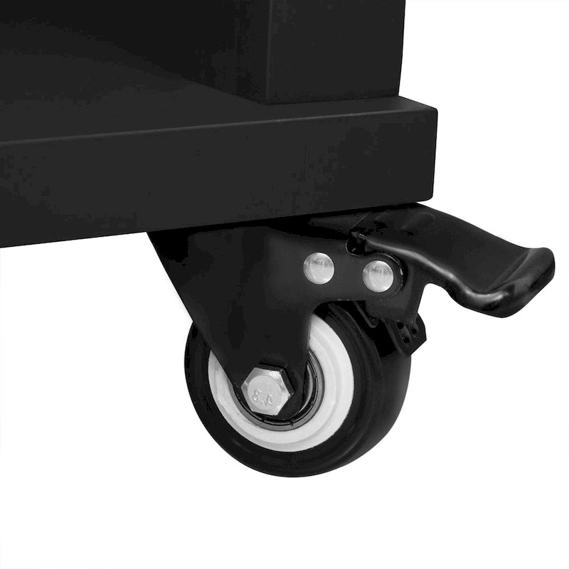 Îlot de cuisine extensible sur roulettes, chariot de cuisine mobile, meuble bar avec étagère de rangement interne, 2 tiroirs et 2 placards