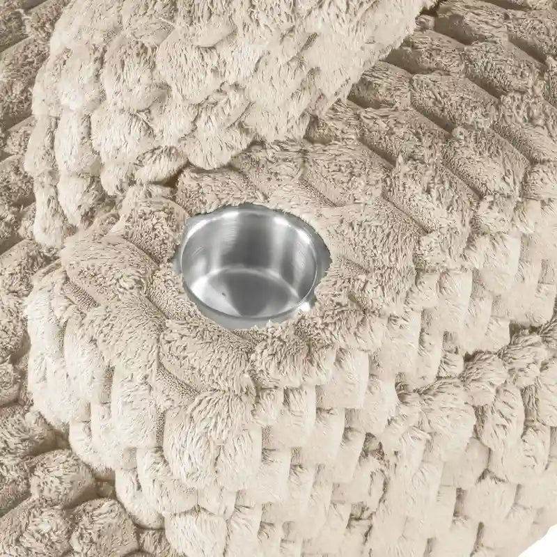 Chaise longue surdimensionnée à deux accoudoirs, moderne et rembourrée, Lanturn de Furniture of America