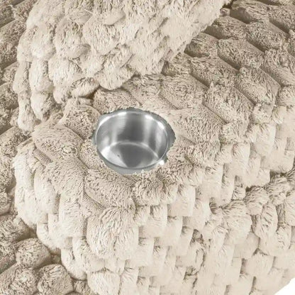 Chaise longue surdimensionnée à deux accoudoirs, moderne et rembourrée, Lanturn de Furniture of America