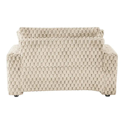 Chaise longue surdimensionnée à deux accoudoirs, moderne et rembourrée, Lanturn de Furniture of America