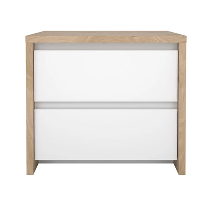 Porch & Den Next 17-Inch Tall 2-Drawer Nightstand End Table