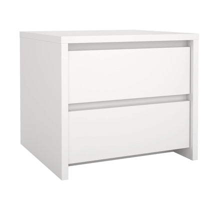 Table de chevet Porch &amp; Den Next de 43 cm de haut avec 2 tiroirs