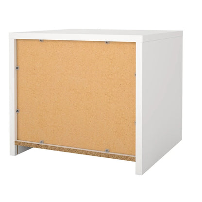 Table de chevet Porch &amp; Den Next de 43 cm de haut avec 2 tiroirs