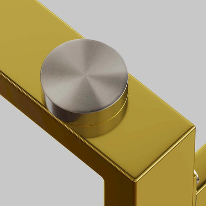 Table à manger rectangulaire minimaliste en verre