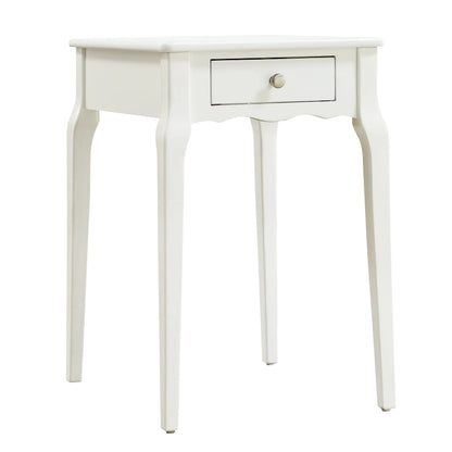 Table d'appoint de rangement en bois Daniella à 1 tiroir par iNSPIRE Q Bold