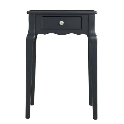 Table d'appoint de rangement en bois Daniella à 1 tiroir par iNSPIRE Q Bold