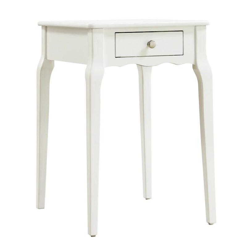 Table d'appoint de rangement en bois Daniella à 1 tiroir par iNSPIRE Q Bold