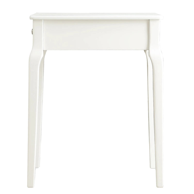 Table d'appoint de rangement en bois Daniella à 1 tiroir par iNSPIRE Q Bold