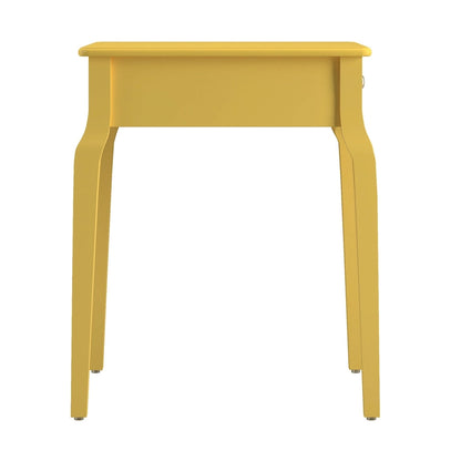 Table d'appoint de rangement en bois Daniella à 1 tiroir par iNSPIRE Q Bold