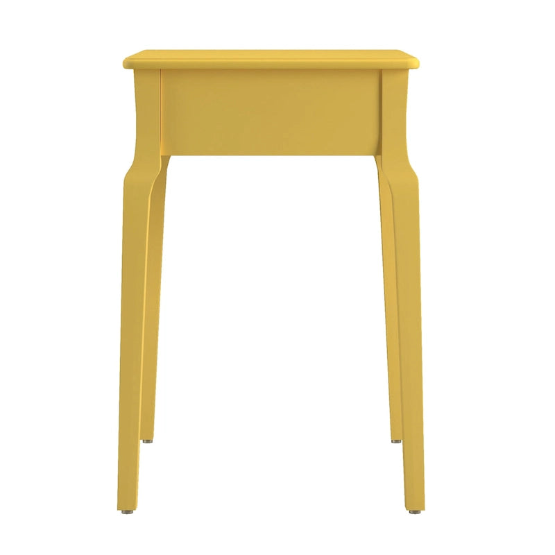 Table d'appoint de rangement en bois Daniella à 1 tiroir par iNSPIRE Q Bold