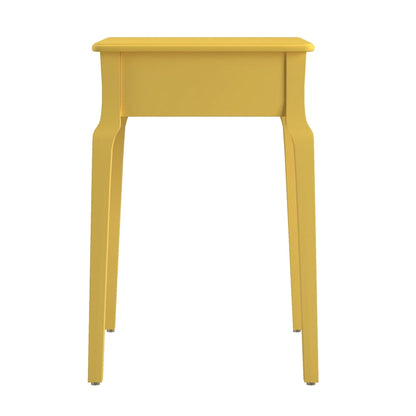 Table d'appoint de rangement en bois Daniella à 1 tiroir par iNSPIRE Q Bold