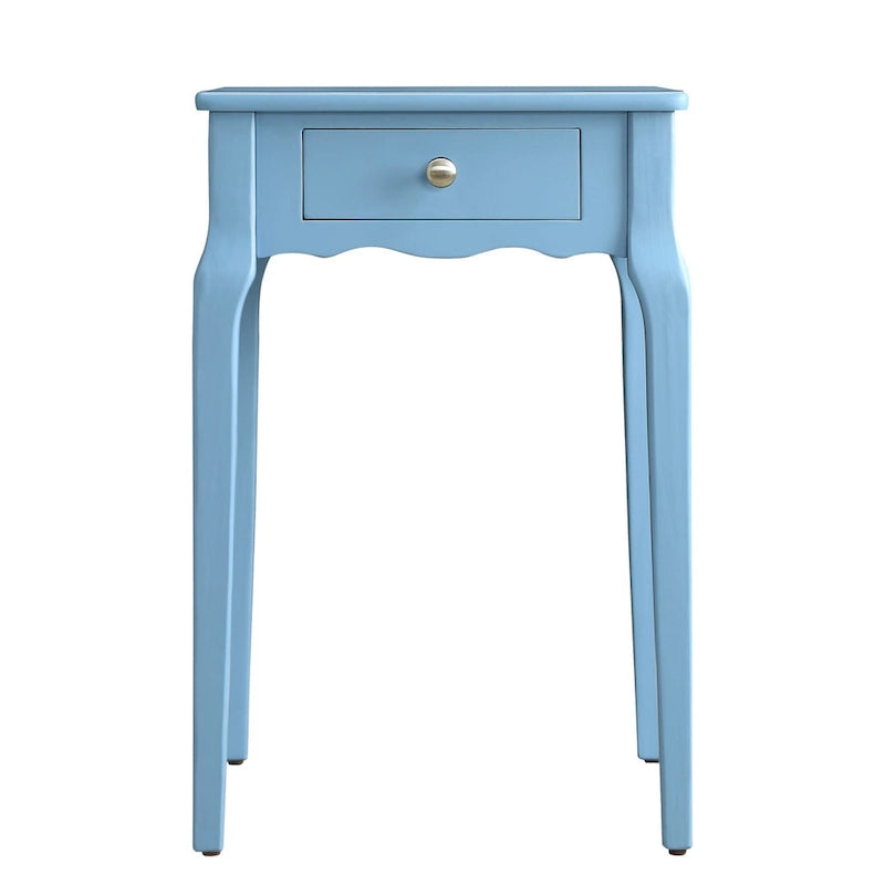 Table d'appoint de rangement en bois Daniella à 1 tiroir par iNSPIRE Q Bold