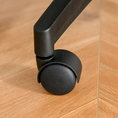 Chaise de bureau ergonomique Vinsetto en maille, dossier haut, soutien lombaire, appui-tête pivotant et réglable.