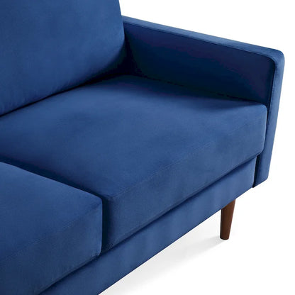 Canapé rembourré OS Home and Office Furniture de 175 cm de large avec accoudoirs carrés