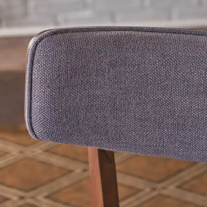 Chaise de salle à manger en tissu Christopher Knight Home Abrielle, style moderne du milieu du siècle - Non disponible