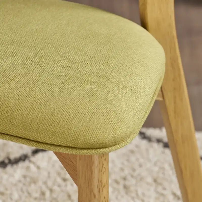 Chaise de salle à manger en tissu Christopher Knight Home Abrielle, style moderne du milieu du siècle - Non disponible