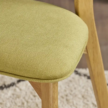 Chaise de salle à manger en tissu Christopher Knight Home Abrielle, style moderne du milieu du siècle - Non disponible