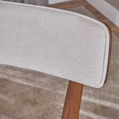 Chaise de salle à manger en tissu Christopher Knight Home Abrielle, style moderne du milieu du siècle - Non disponible