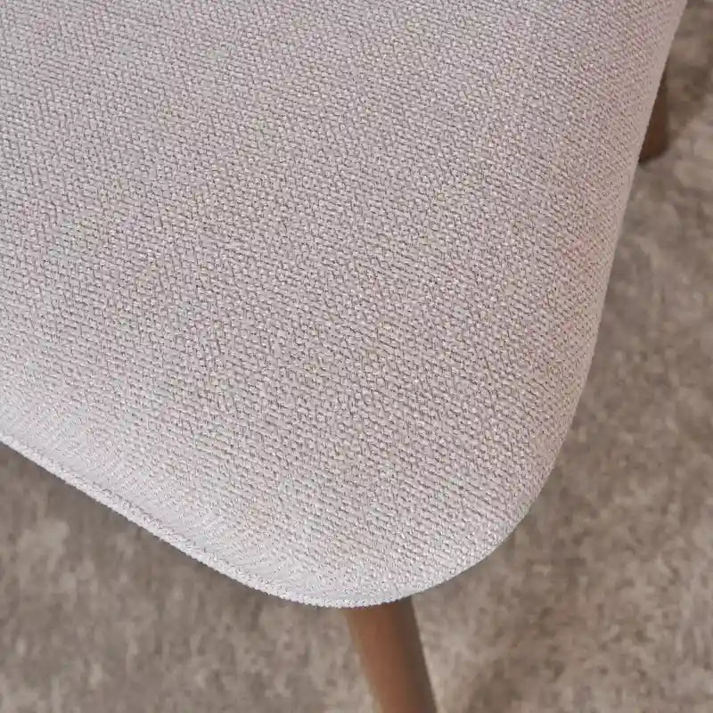 Chaise de salle à manger en tissu Christopher Knight Home Abrielle, style moderne du milieu du siècle - Non disponible