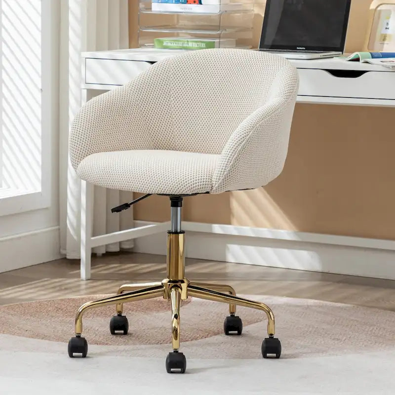 Chaise pivotante de bureau à domicile en tissu mesh