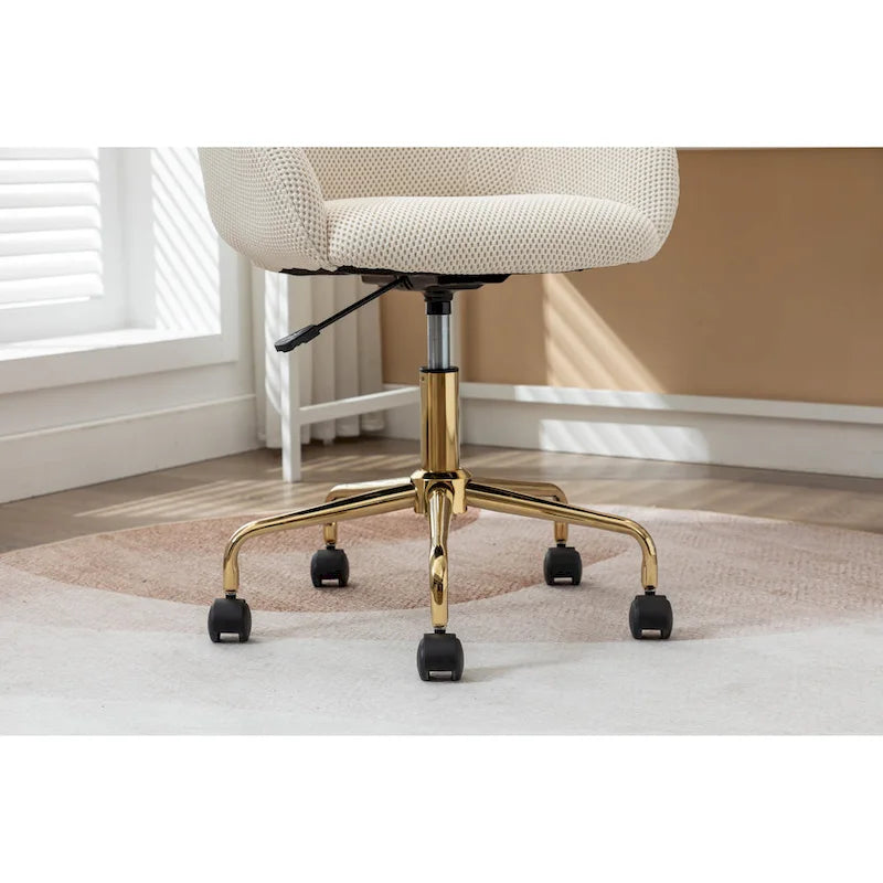 Chaise pivotante de bureau à domicile en tissu mesh