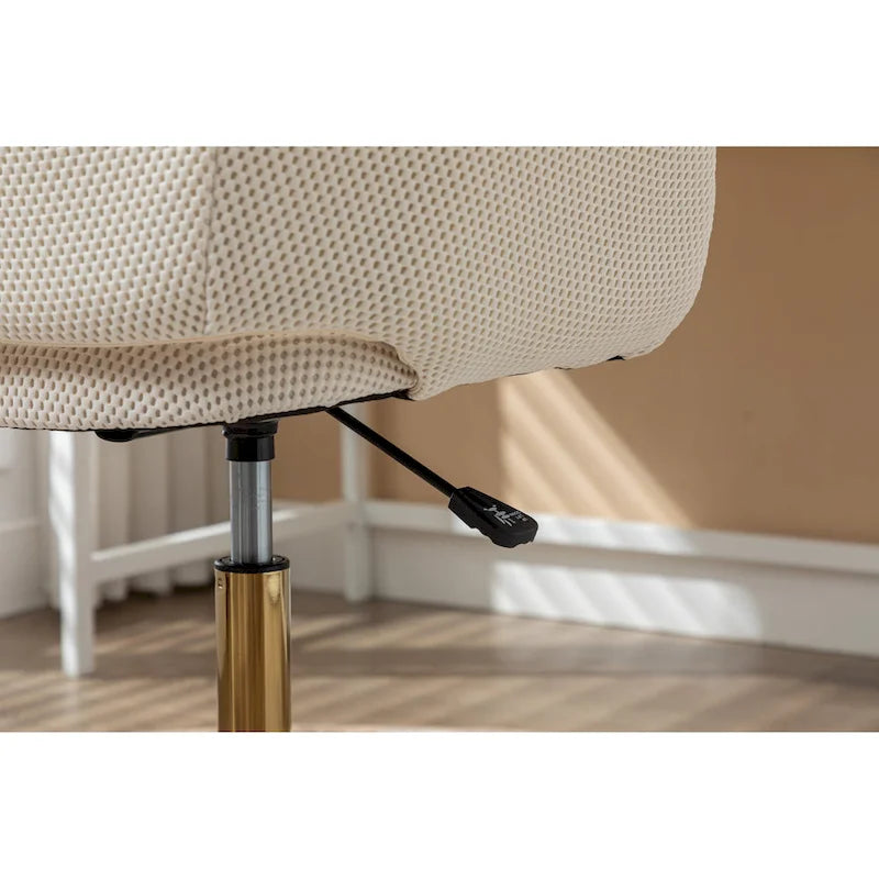 Chaise pivotante de bureau à domicile en tissu mesh
