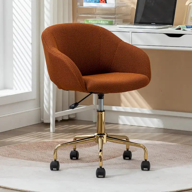 Chaise pivotante de bureau à domicile en tissu mesh
