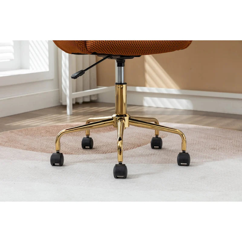 Chaise pivotante de bureau à domicile en tissu mesh