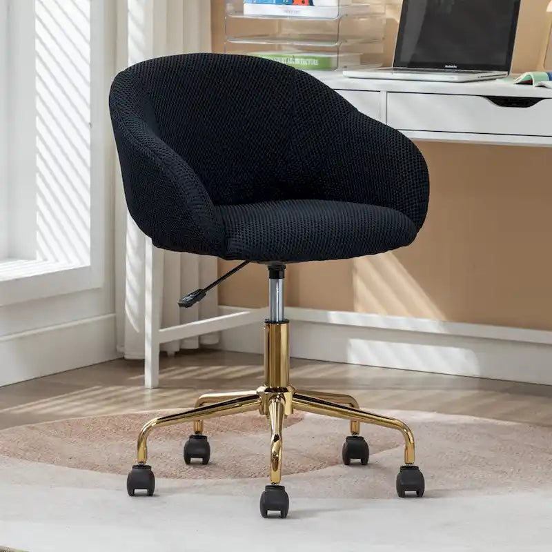 Chaise pivotante de bureau à domicile en tissu mesh