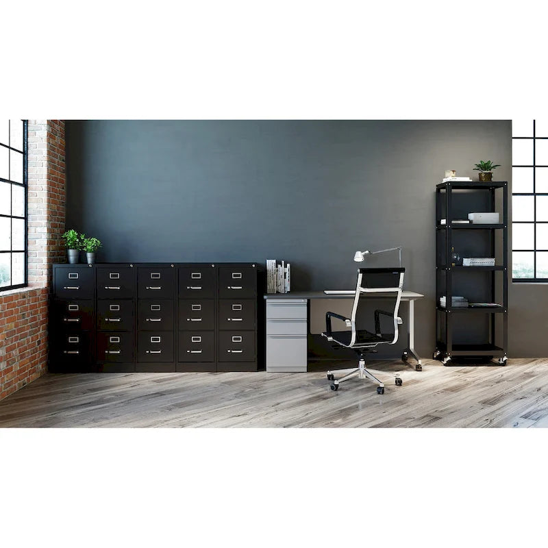 Classeur vertical Hirsh à 3 tiroirs de 56 cm de profondeur, format lettre