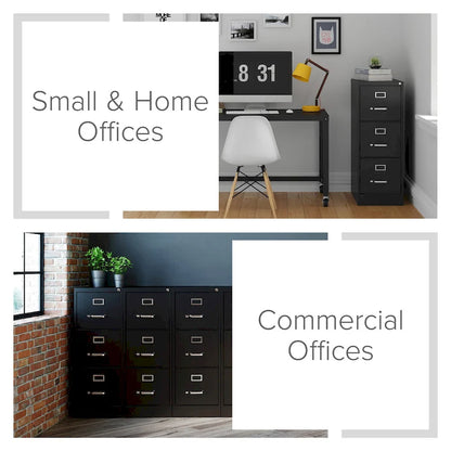 Classeur vertical Hirsh à 3 tiroirs de 56 cm de profondeur, format lettre