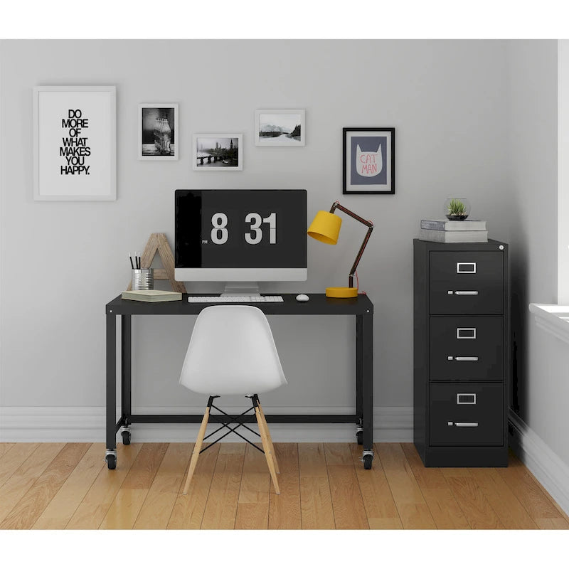 Classeur vertical Hirsh à 3 tiroirs de 56 cm de profondeur, format lettre