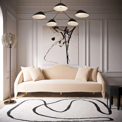 Canapé en velours Naya - 96 L x 36,2 P x 34,3 H - 96 L x 36,2 P x 34,3 H