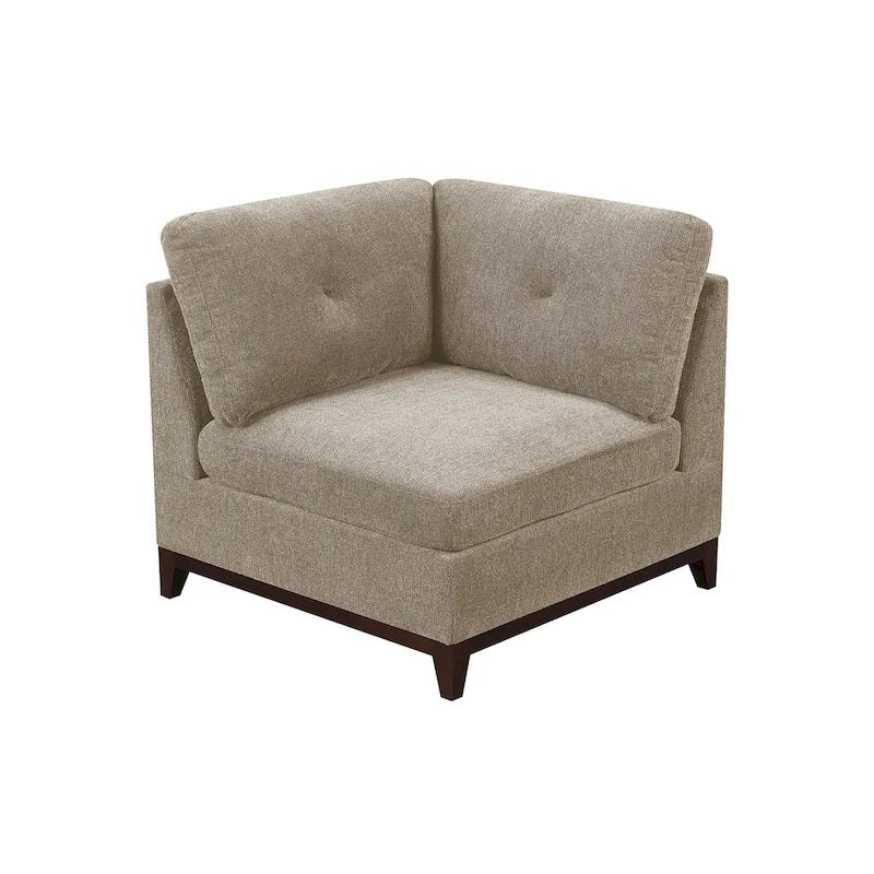 Caméléon modulaire sectionnel en chenille de chameau