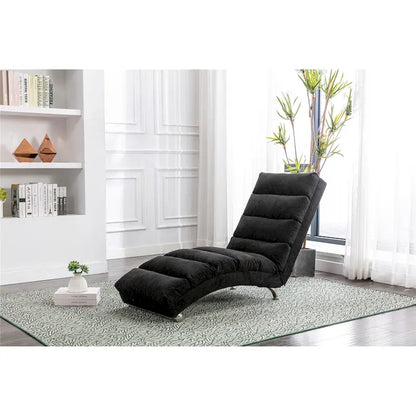 Chaise longue d'intérieur en lin, chaise longue moderne pour bureau ou salon