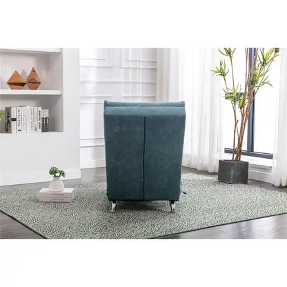 Chaise longue d'intérieur en lin, chaise longue moderne pour bureau ou salon