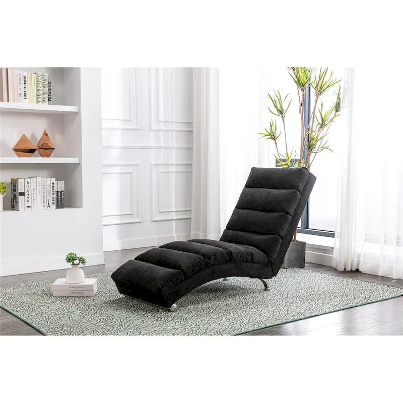 Chaise longue d'intérieur en lin, chaise longue moderne pour bureau ou salon