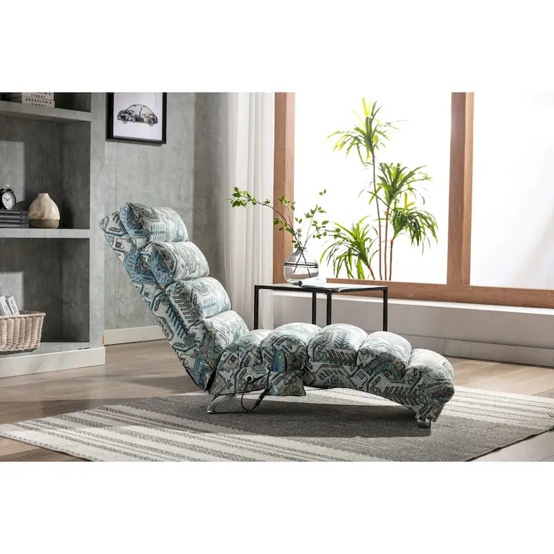 Chaise longue d'intérieur en lin, chaise longue moderne pour bureau ou salon
