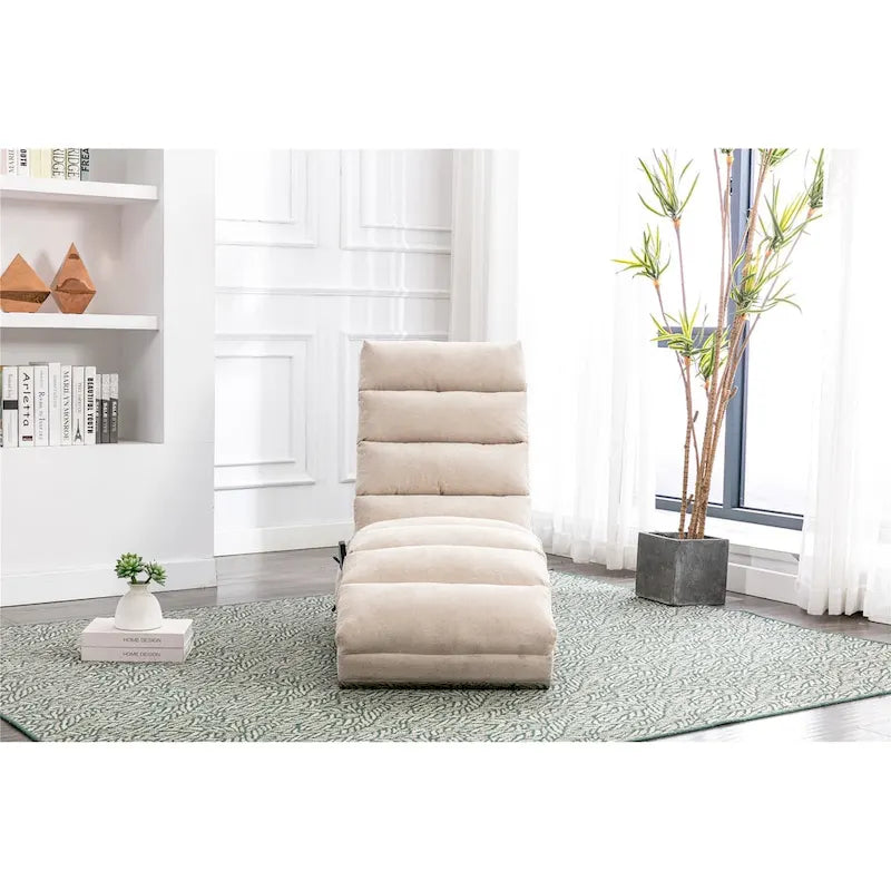 Chaise longue d'intérieur en lin, chaise longue moderne pour bureau ou salon