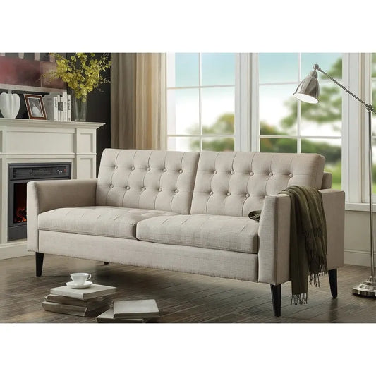 Moser Bay Estrella Multicolor Tufted Square Arm Loveseat 33 inches Wide