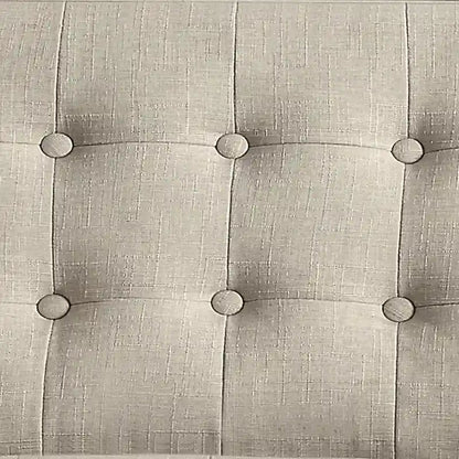 Canapé deux places Moser Bay Estrella multicolore capitonné à accoudoirs carrés, 84 cm de large