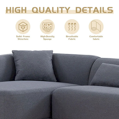 Canapé d'angle en L Williamspace 102